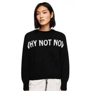 MANGO WHY NOT NOW ROUNDED NECK LONG SLEEVE small